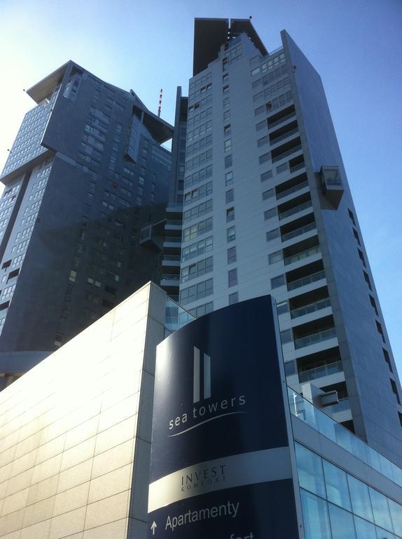 Apartament Sea Towers กดิเนีย ภายนอก รูปภาพ